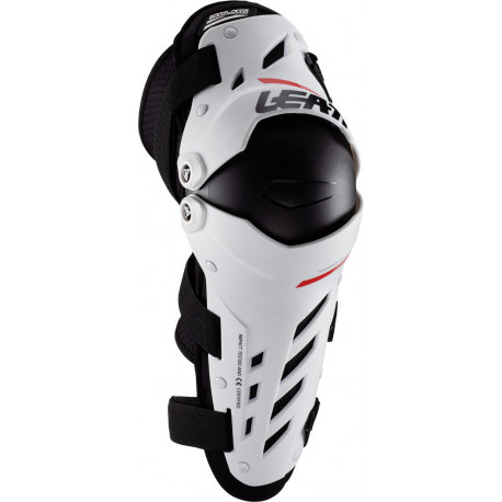 LEATT KNEE GUARD DUAL AXIS KNEE-SHIN WHITE