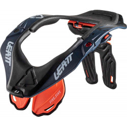 LEATT NECK BRACE 5.5 WHITE BLACK CORAL