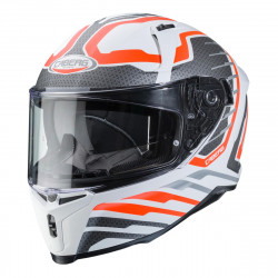 CABERG AVALON HELMET FORGE orange grey white