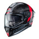 CABERG DRIFT EVO CARBON SONIC HELMET RED GREY