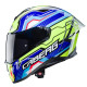 KASK CABERG DRIFT EVO LB29 CZARNY/NIEBIESKI/ŻÓŁTY FLUO