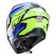 KASK CABERG DRIFT EVO LB29 CZARNY/NIEBIESKI/ŻÓŁTY FLUO