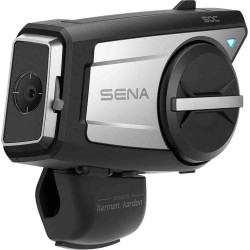 SENA 50C QUANTUM MESH 2.0 COMMUNICATION SYSTEM WITH 4K ULTRA HD CAMERA AND AUDIO BY HARMAN KARDON