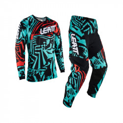 LEATT MOTO RIDE KIT 3.5 JERSEY & PANT BLACK