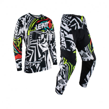 LEATT MOTO RIDE KIT 3.5 JERSEY & PANT BLACK