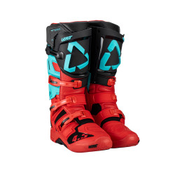 BUTY LEATT CROSS 4.5 FUEL CZARNY CZERWONY NIEBIESKI