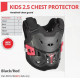 OCHRANIACZ BUZER LEATT CHEST PROTECTOR 2.5 KIDS BLACK