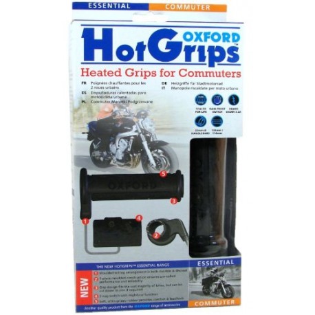 HEATED GRIPS 22MM R&G