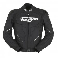 FURYGAN RAPTOR WHITE LETHER JACKET