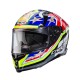 CABERG AVALON X TRUK HELMET BLACK/YELLOW/RED/BLUE