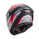 CABERG AVALON X KIRA HELMET GREY/BLACK/RED FLUO