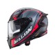 CABERG AVALON X OPTIC HELMET BLACK/GREY/RED MAT