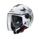 KASK CABERG RIVIERA V4X ŻÓŁTY/ZIELONY MOTYLE/KWIATY