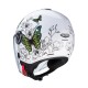 KASK CABERG RIVIERA V4X ŻÓŁTY/ZIELONY MOTYLE/KWIATY