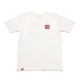 T-SHIRT SANTA CRUZ 3D SQUARED WHITE M