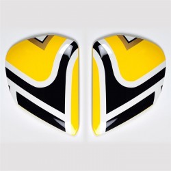 BOCZKI ARAI VAS-V DO KASKU RX-7 V/RX-7 V EVO EDWARDS LEGEND YELLOW