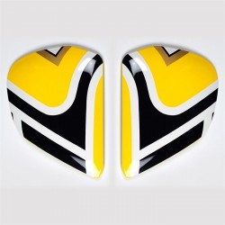 BOCZKI ARAI VAS-V DO KASKU RX-7 V/RX-7 V EVO EDWARDS LEGEND YELLOW