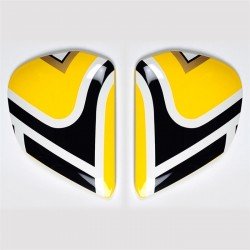 BOCZKI ARAI VAS-V DO KASKU RX-7 V/RX-7 V EVO EDWARDS LEGEND YELLOW