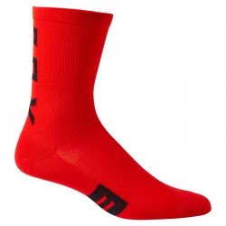 SKARPETY FOX 6 FLEXAIR MERINO FLUO RED S/M