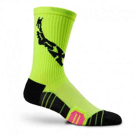 SKARPETY FOX 8 RANGER CUSHION LUNAR FLUO YELLOW L/XL