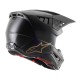 DASZEK DO KASKU ALPINESTARS S-M5 SOLID BLACK/BROWN MATT OS