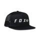 CZAPKA Z DASZKIEM FOX JUNIOR ABSOLUTE SNAPBACK MESH BLACK YOS