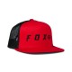 CZAPKA Z DASZKIEM FOX JUNIOR ABSOLUTE SNAPBACK MESH FLAME RED YOS