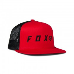 CZAPKA Z DASZKIEM FOX JUNIOR ABSOLUTE SNAPBACK MESH FLAME RED YOS