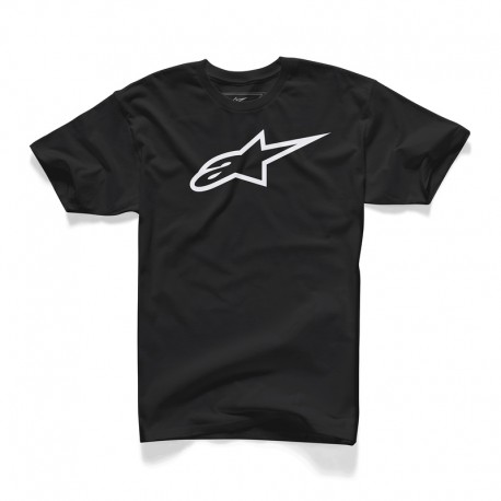 T-SHIRT ALPINESTARS AGELESS CLASSIC BLACK/WHITE L