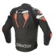 KURTKA SKÓRZANA ALPINESTARS ATEM V4 BLACK/MID GREY/FLUO RED 56