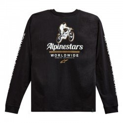 KOSZULKA Z DŁUGIM RĘKAWEM ALPINESTARS AUTHENTICATED BLACK M