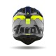 KASK AIROH AVIATOR 3 PUSH BLUE GLOSS XS