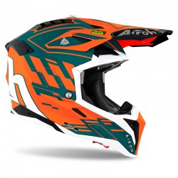 KASK AIROH AVIATOR 3 RAMPAGE ORANGE MATT XL