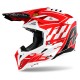 KASK AIROH AVIATOR 3 RAMPAGE RED GLOSS S
