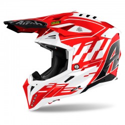 KASK AIROH AVIATOR 3 RAMPAGE RED GLOSS S