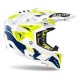 KASK AIROH AVIATOR 3 SPIN YELLOW/BLUE GLOSS XS