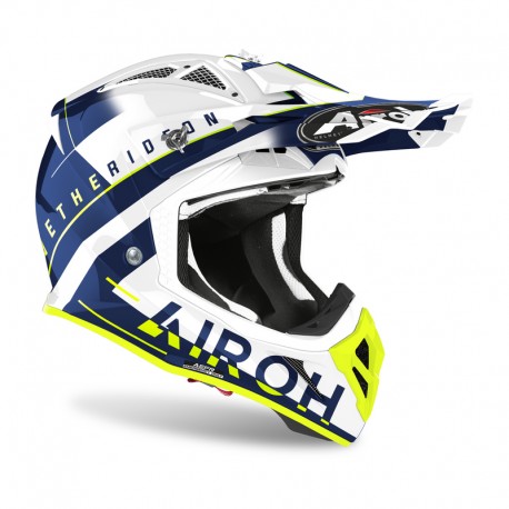 KASK AIROH AVIATOR ACE AMAZE BLUE GLOSS S