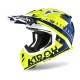 KASK AIROH AVIATOR ACE AMAZE BLUE GLOSS S