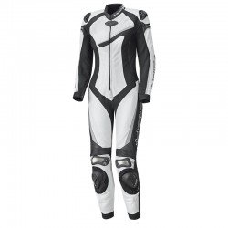 KOMBINEZON SKÓRZANY HELD LADY AYANA II WHITE/BLACK SLIM L-D76