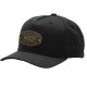 CZAPKA Z DASZKIEM BROGER SNAPBACK BADGE BLACK OS