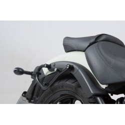 ZESTAW SAKW I STELAŻY LEGEND GEAR SW-MOTECH KAWASAKI VULCAN S (16-) BROWN