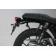 ZESTAW KUFRÓW BOCZNYCH URBAN ABS I STELAŻY SW-MOTECH TRIUMPH STREET TWIN (18-), BLACK 2X16,5L