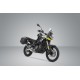 ZESTAW KUFRÓW BOCZNYCH URBAN ABS I STELAŻY SW-MOTECH APRILIA TUAREG 660 (21-), BLACK 2X16,5L