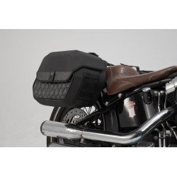 ZESTAW SAKW I STELAŻY LEGEND GEAR SW-MOTECH HARLEY-DAVIDSON SOFTAIL SLIM (12-17), BLACK