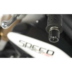 KOŃCÓWKI KIEROWNICY RG RACING TRIUMPH DAYTONA 955 00 ONWARDS, SPEED TRIPLE 11-15 BLACK