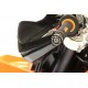 KOŃCÓWKI KIEROWNICY RG RACING KTM 690 ENDURO/1290 SUPER DUKE GT 19- (WITH BRUSH GUARDS) BLACK