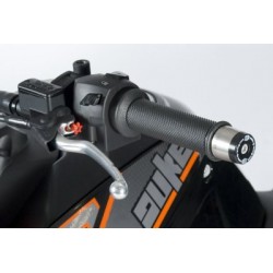 KOŃCÓWKI KIEROWNICY RG RACING KTM 690 DUKE 12/690, R/990SMR 08-12/1290 SUPER DUKE/SUPERDUKE GT BLACK