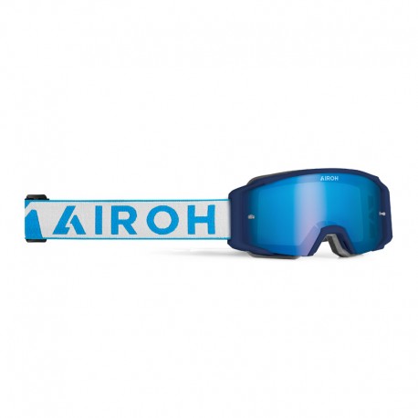 GOGLE AIROH BLAST XR1 BLUE MATT - SZYBA BLUE MIRRORED (1 SZYBA W ZESTAWIE) 