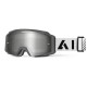 GOGLE AIROH BLAST XR1 DARK GREY MATT - SZYBA SILVER MIRRORED (1 SZYBA W ZESTAWIE)