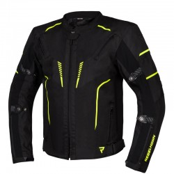 KURTKA TEKSTYLNA REBELHORN BLAST BLACK/FLO YELLOW XS